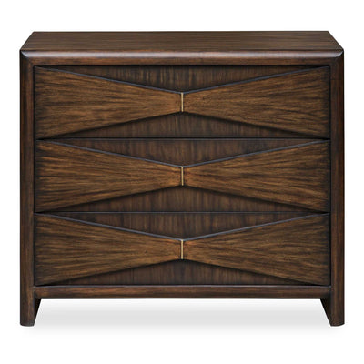 Uttermost Bowtie 3 Drawer Mid-Century Chest