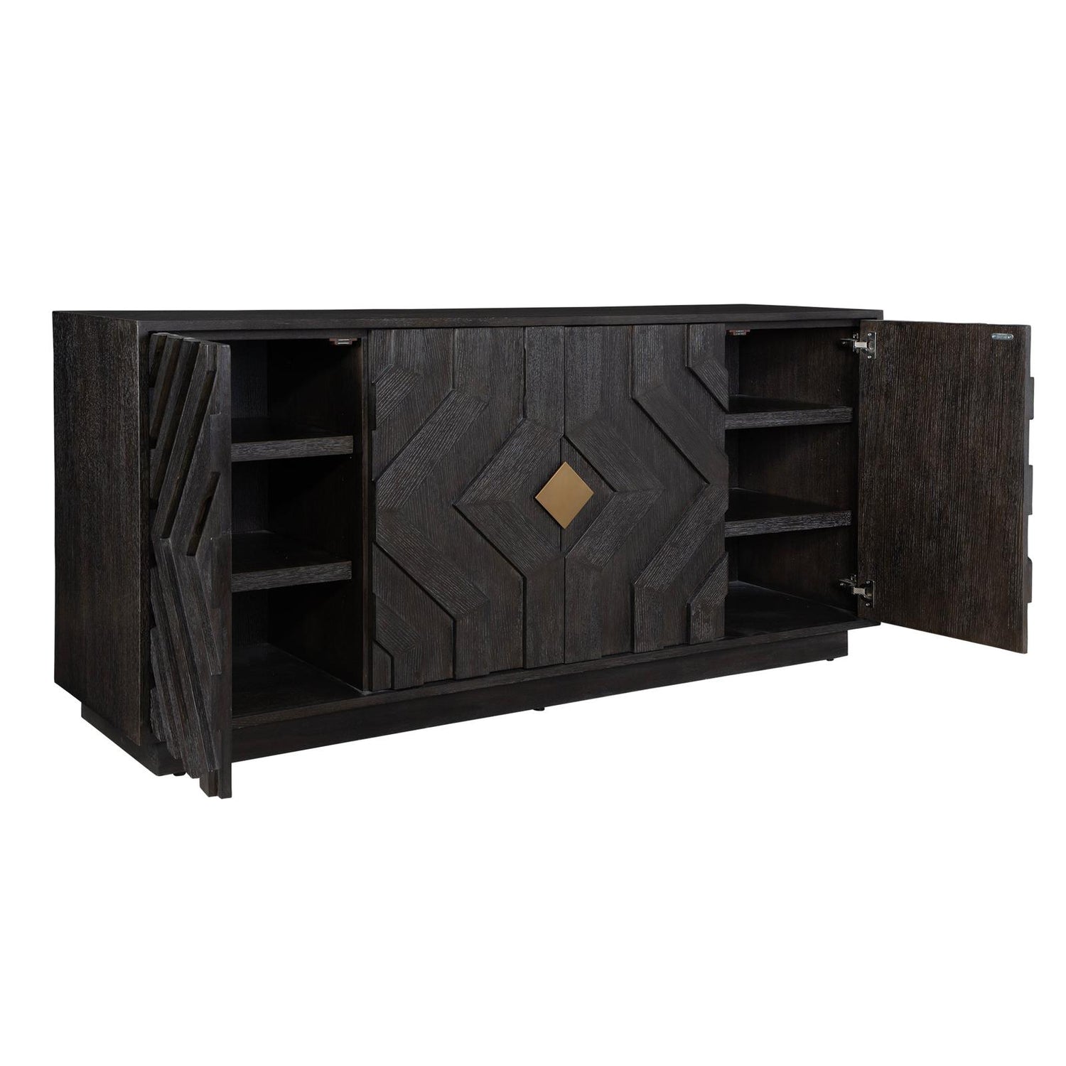 Uttermost Faulkner 4 Door Cabinet