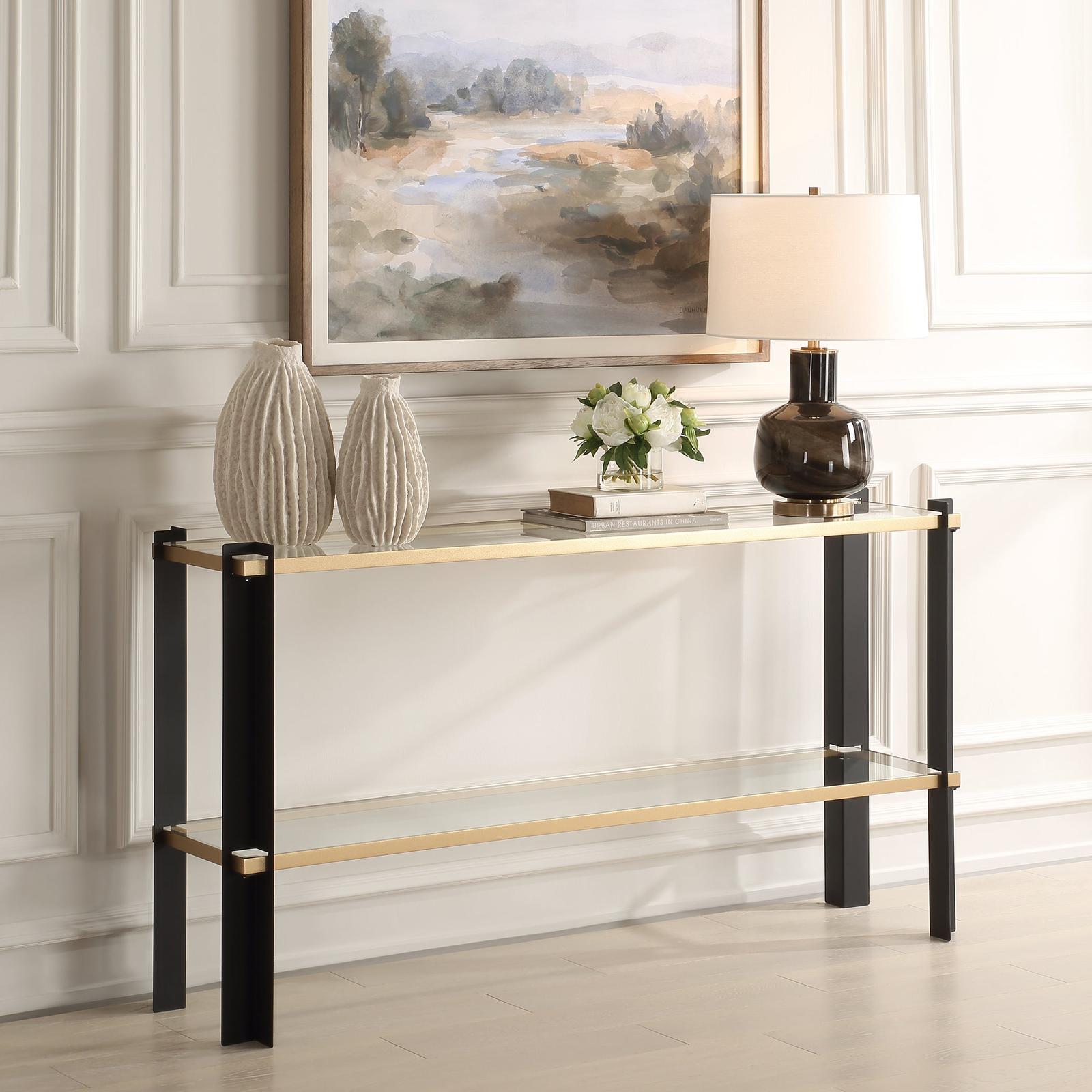 Uttermost Cunene Contemporary Console Table