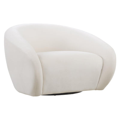 Uttermost Desoto Cream Swivel Chair