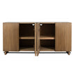 Uttermost Kellem Natural Wood 4 Door Cabinet