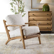 Uttermost Laid Back Sheepskin Accent Chair
