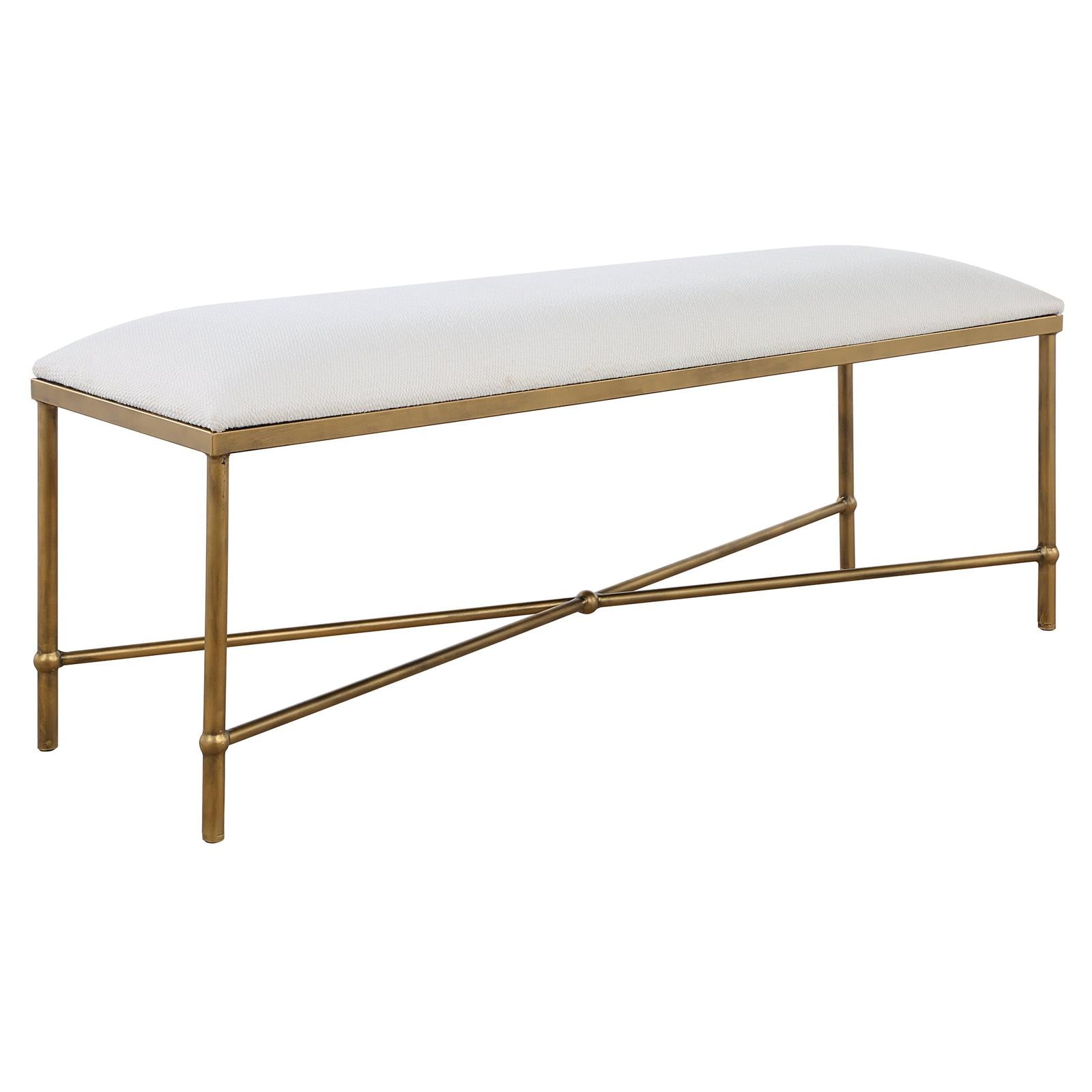 Uttermost Avenham Gold Bench