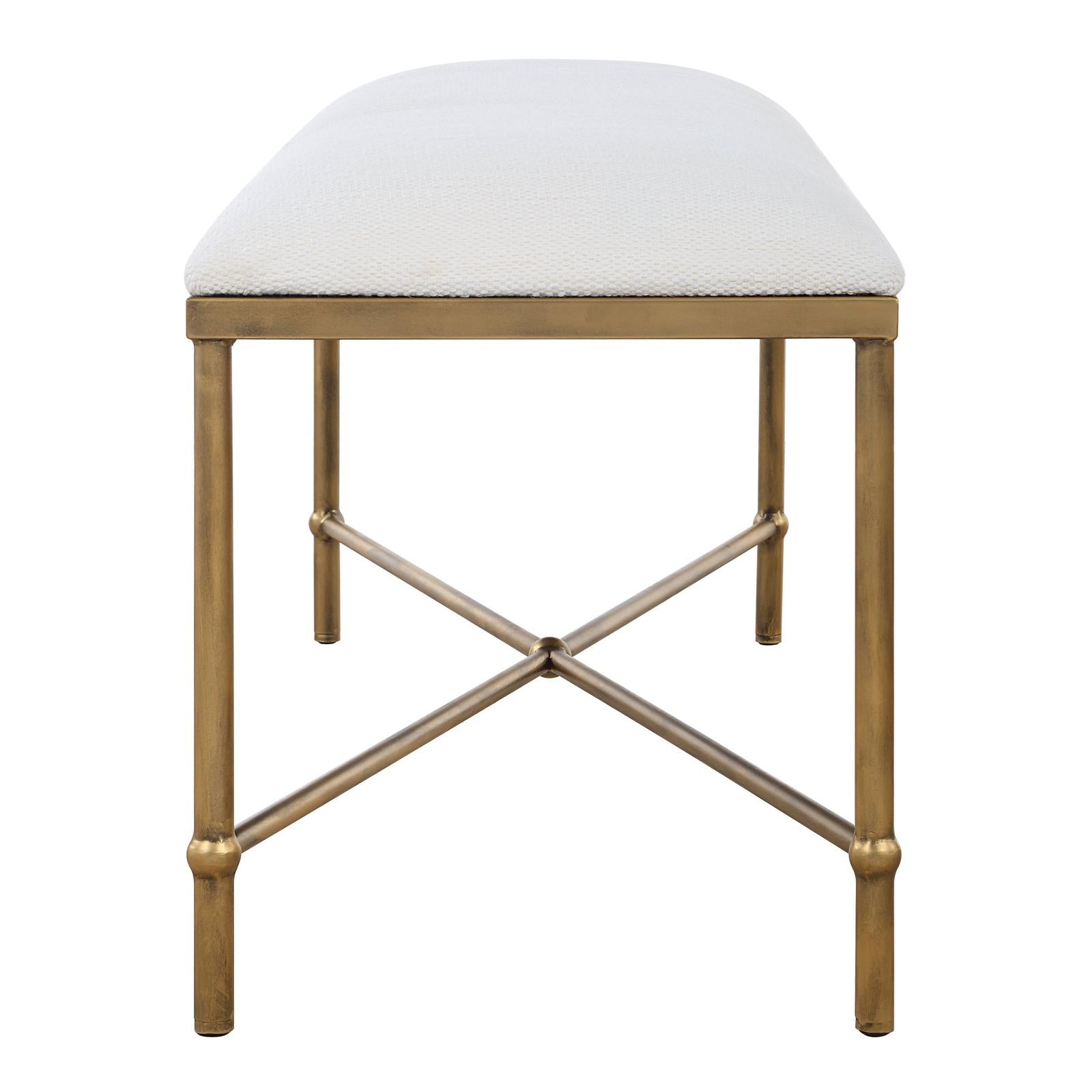 Uttermost Avenham Gold Bench