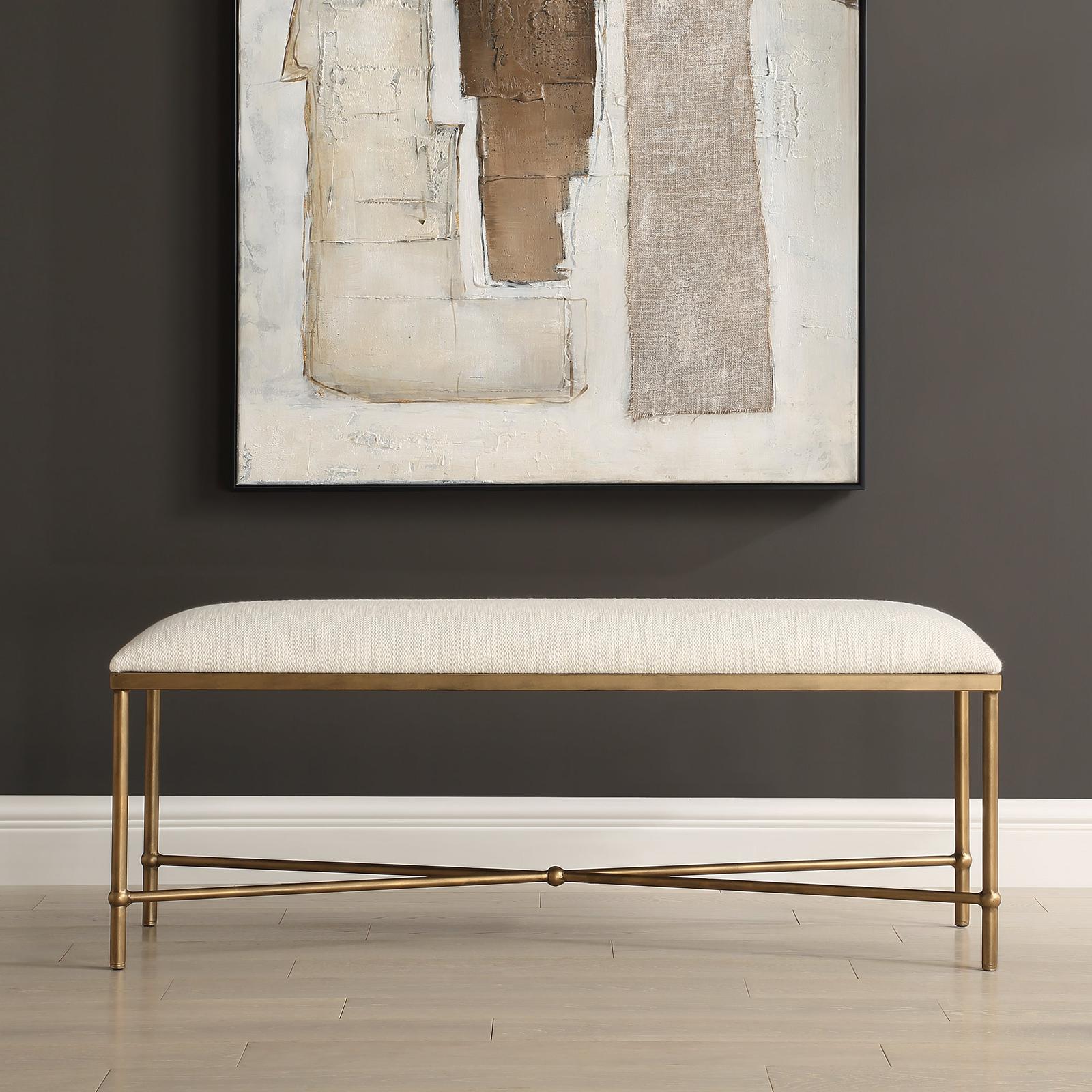 Uttermost Avenham Gold Bench