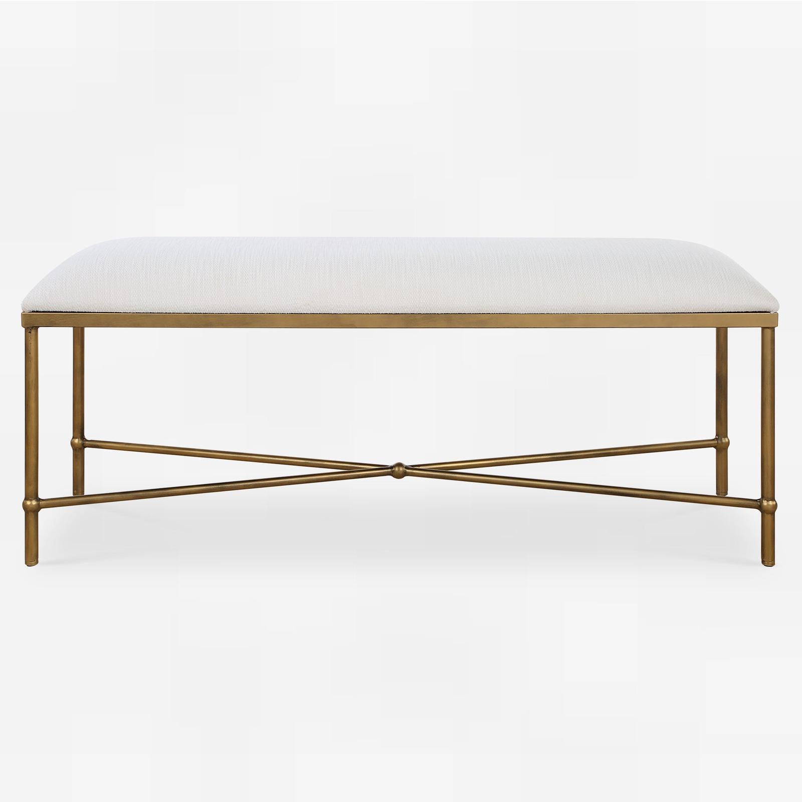 Uttermost Avenham Gold Bench