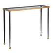 Uttermost Stiletto Antique Gold Console Table