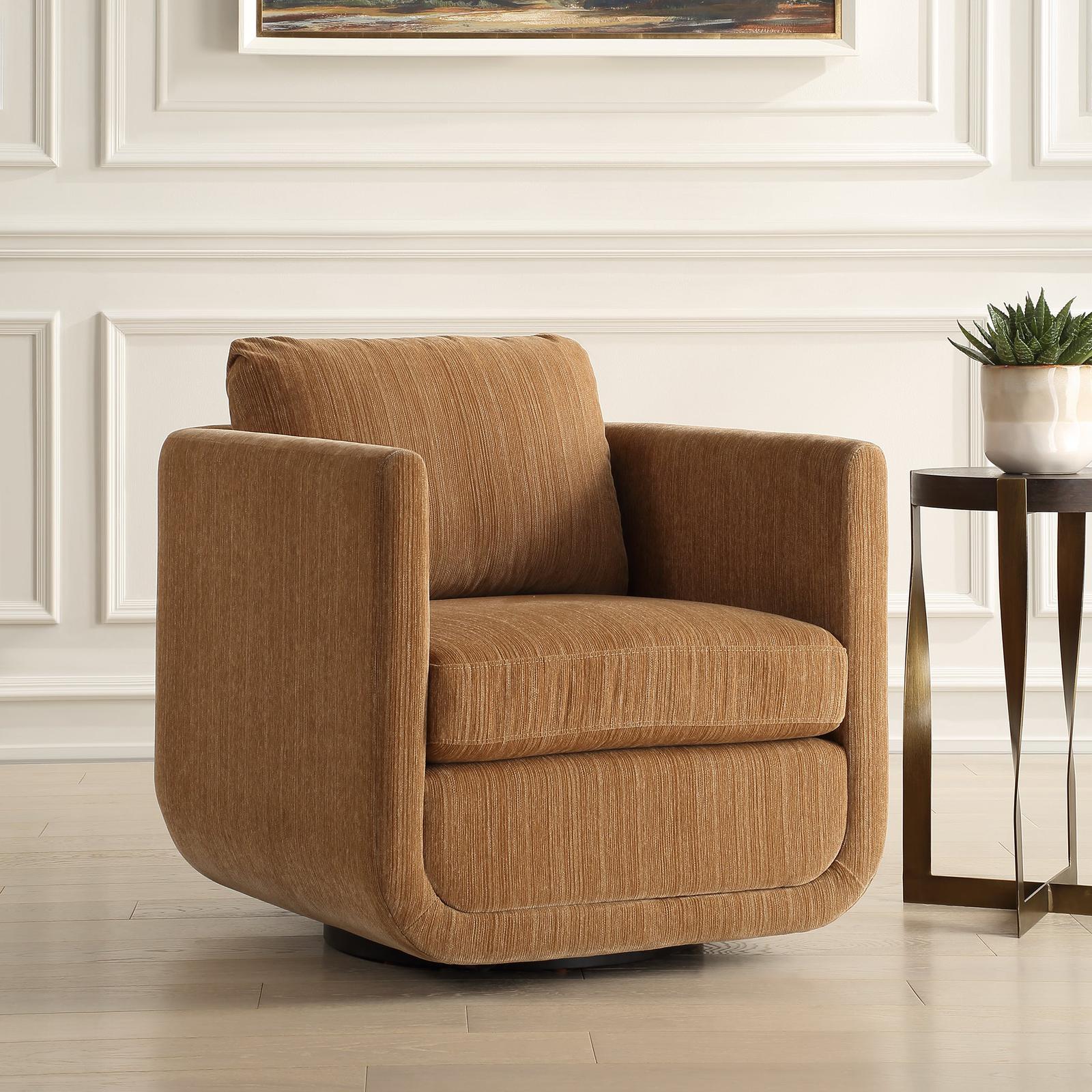 Uttermost Abound Ginger Swivel Chair