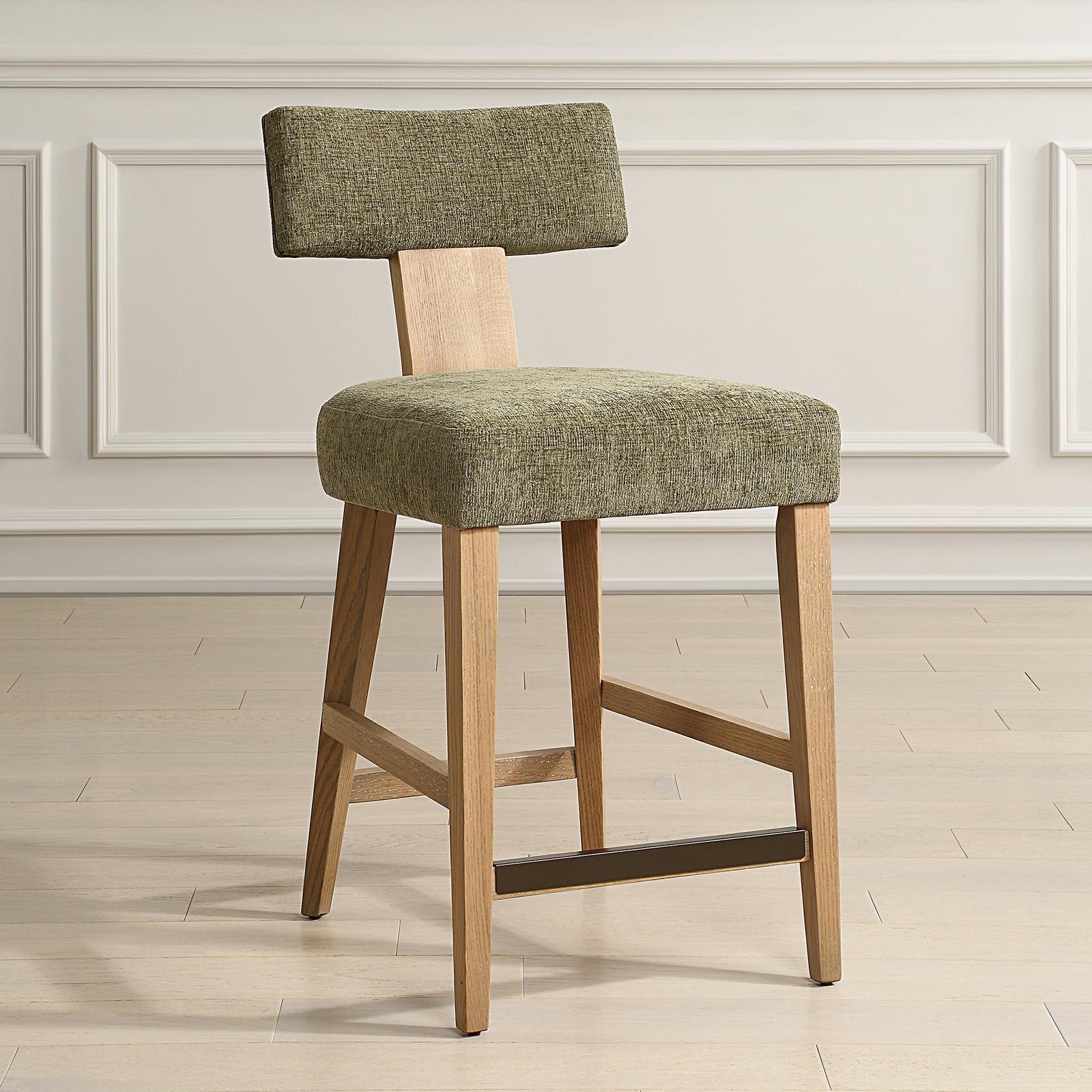 Uttermost Elysian Moss Counter Stool