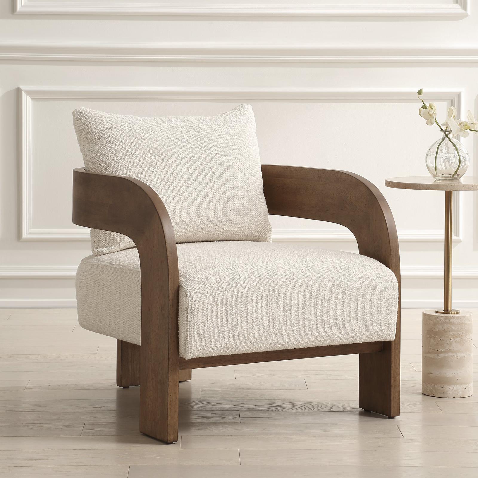 Uttermost Rowan Ivory Accent Chair