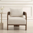 Uttermost Rowan Ivory Accent Chair