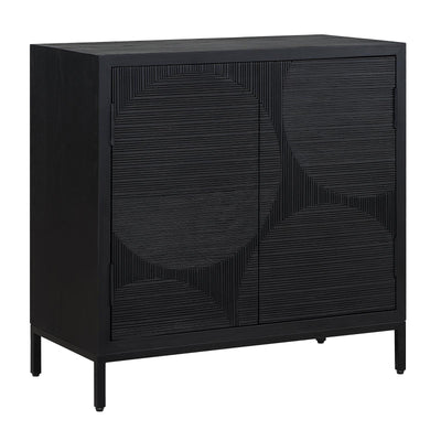 Uttermost Beswick Black 2 Door Cabinet