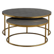 Uttermost Aragon Gray Nesting Cfee Tables - Set of 2
