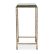 Uttermost Ovard Antiqued Gold Accent Table