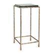 Uttermost Ovard Antiqued Gold Accent Table