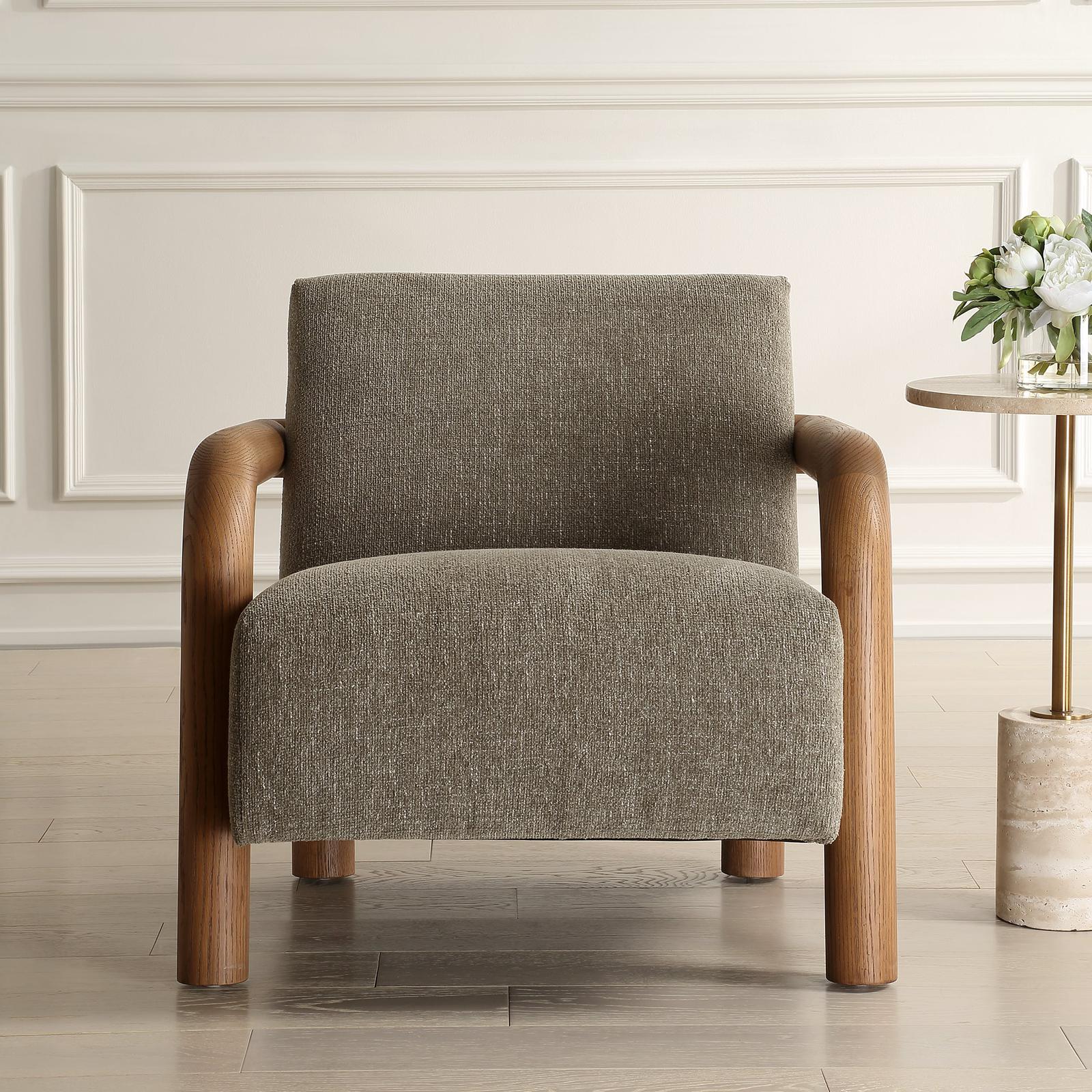 Uttermost Balance Herb Green Accent Chair