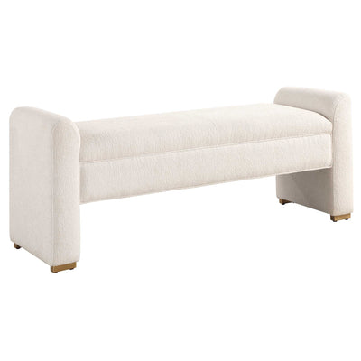 Uttermost Caliste Ivory Bench