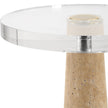 Uttermost Niari Travertine Drink Table