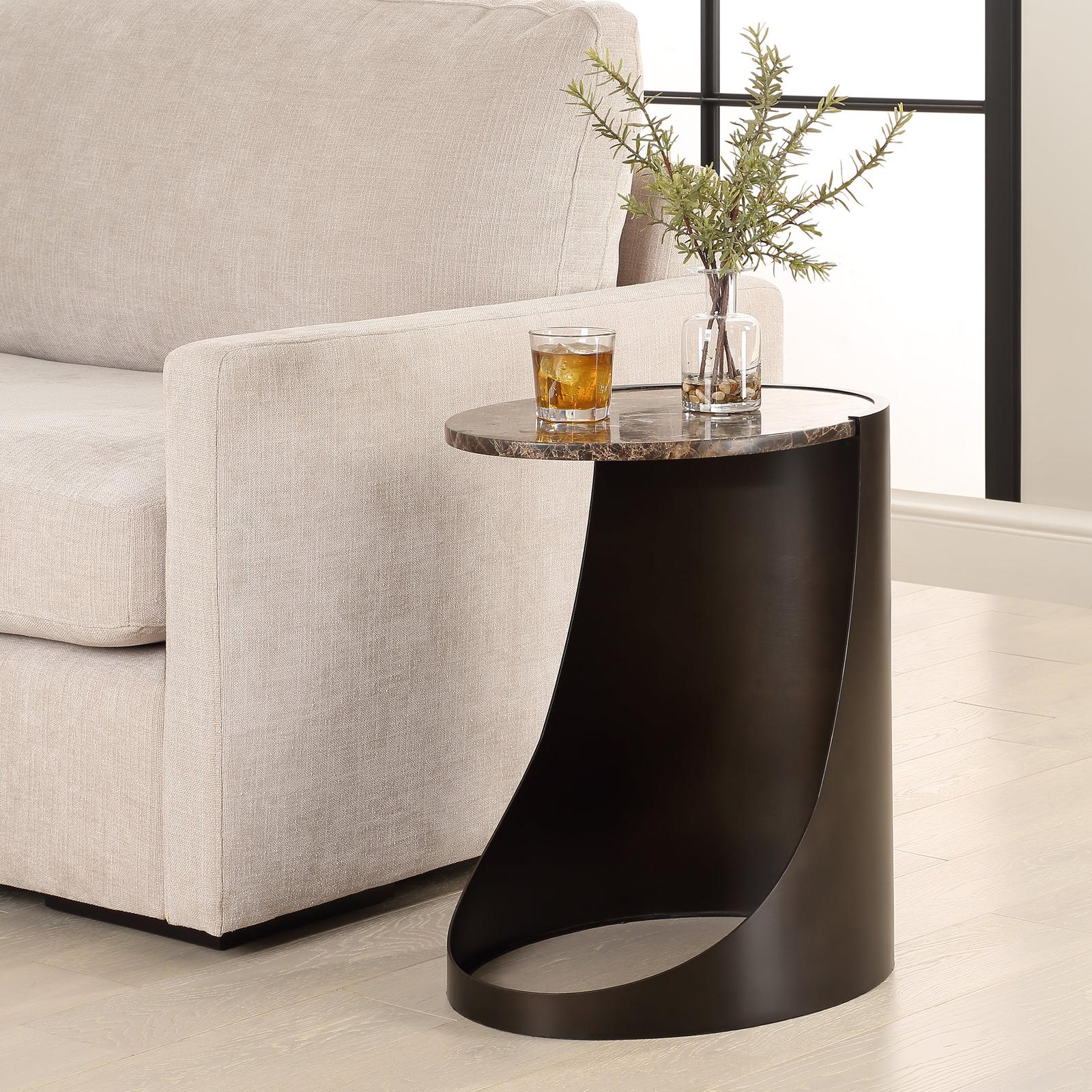 Uttermost Welling Modern Metal Side Table
