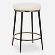 Uttermost Ensemble Cream Counter Stool