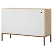 Uttermost Weimar 2 Door White Cabinet
