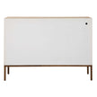 Uttermost Weimar 2 Door White Cabinet