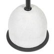 Uttermost Morro White Marble Side Table