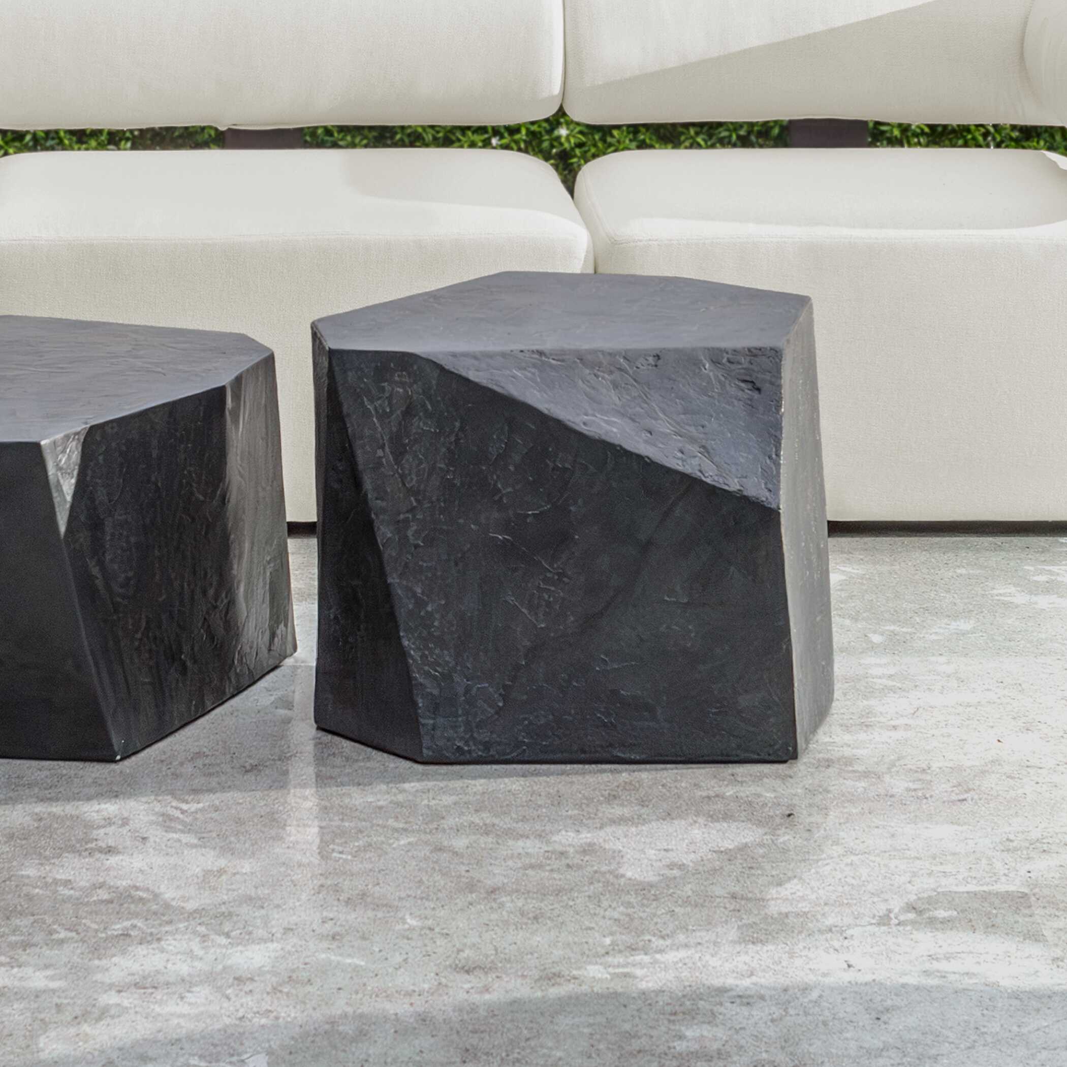 Uttermost Parra Slate Outdoor Side Table