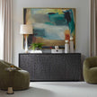 Uttermost Stevenson Wood 4 Door Cabinet