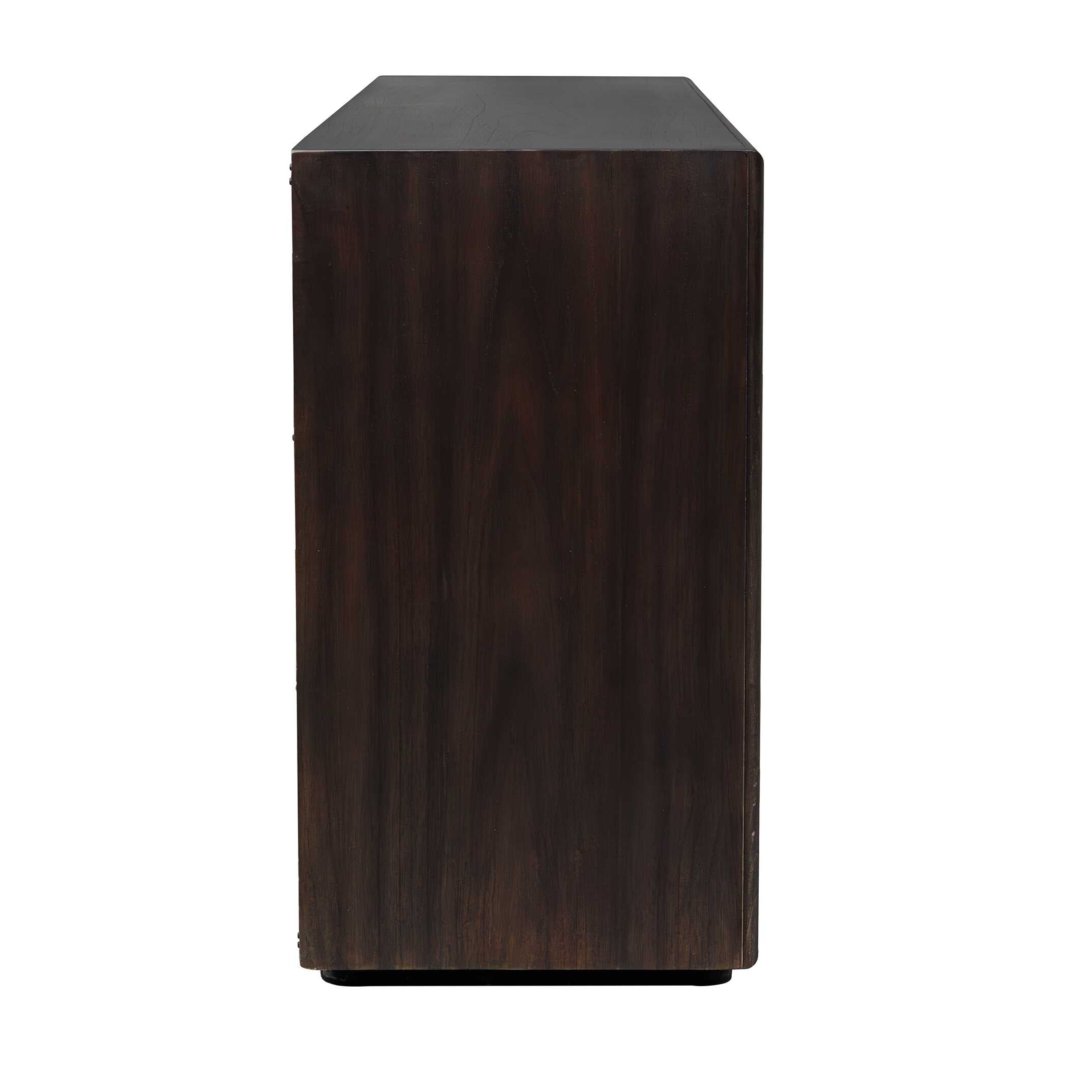 Uttermost Stevenson Wood 4 Door Cabinet