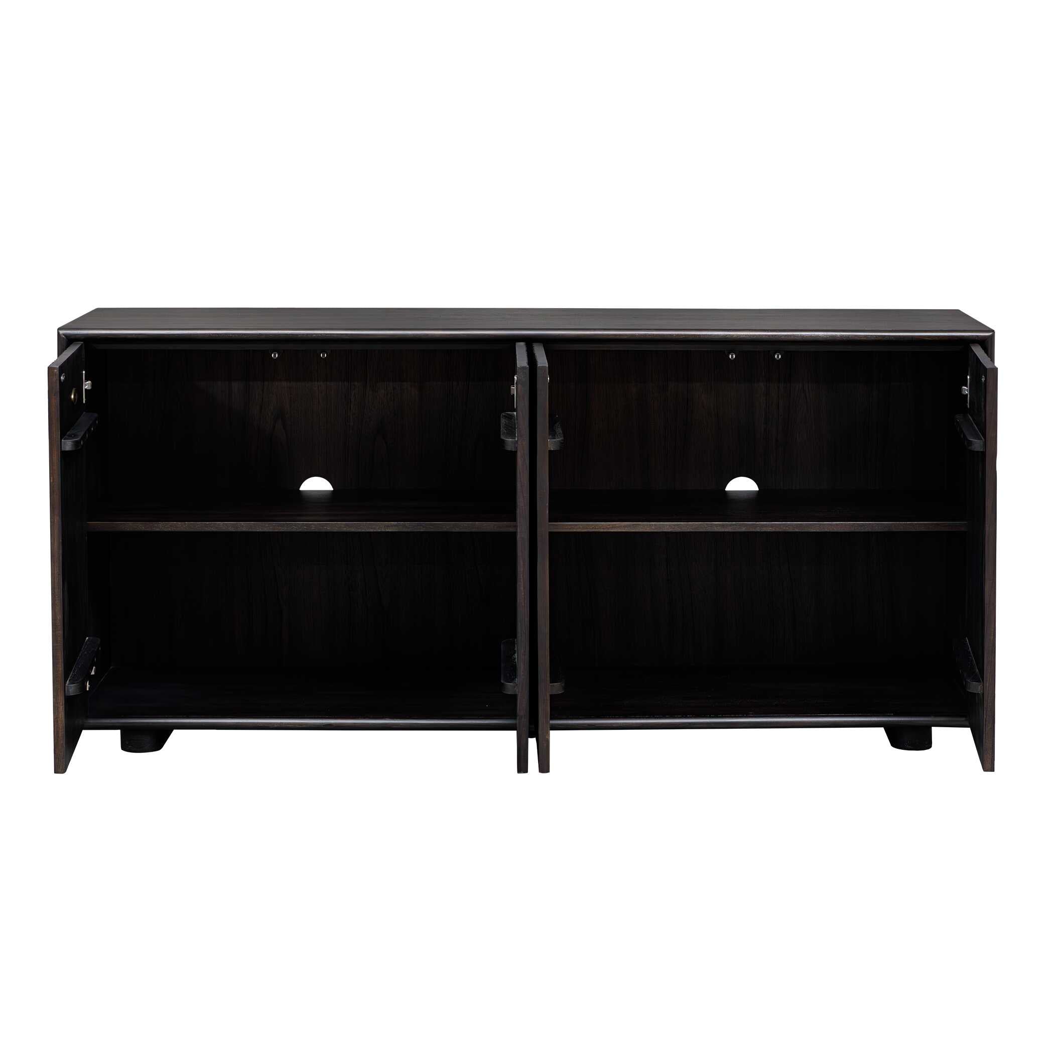 Uttermost Stevenson Wood 4 Door Cabinet