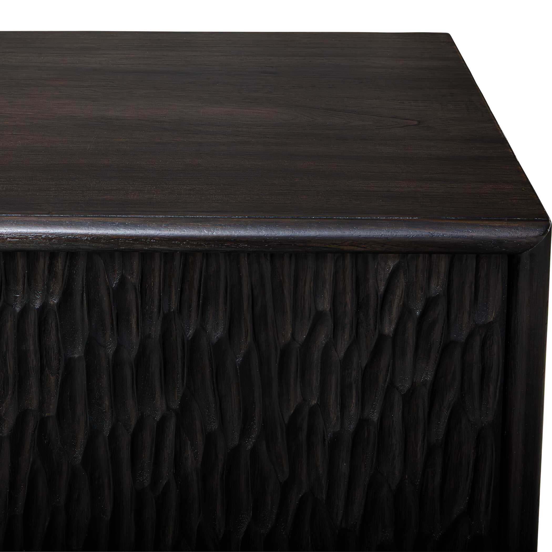 Uttermost Stevenson Wood 4 Door Cabinet