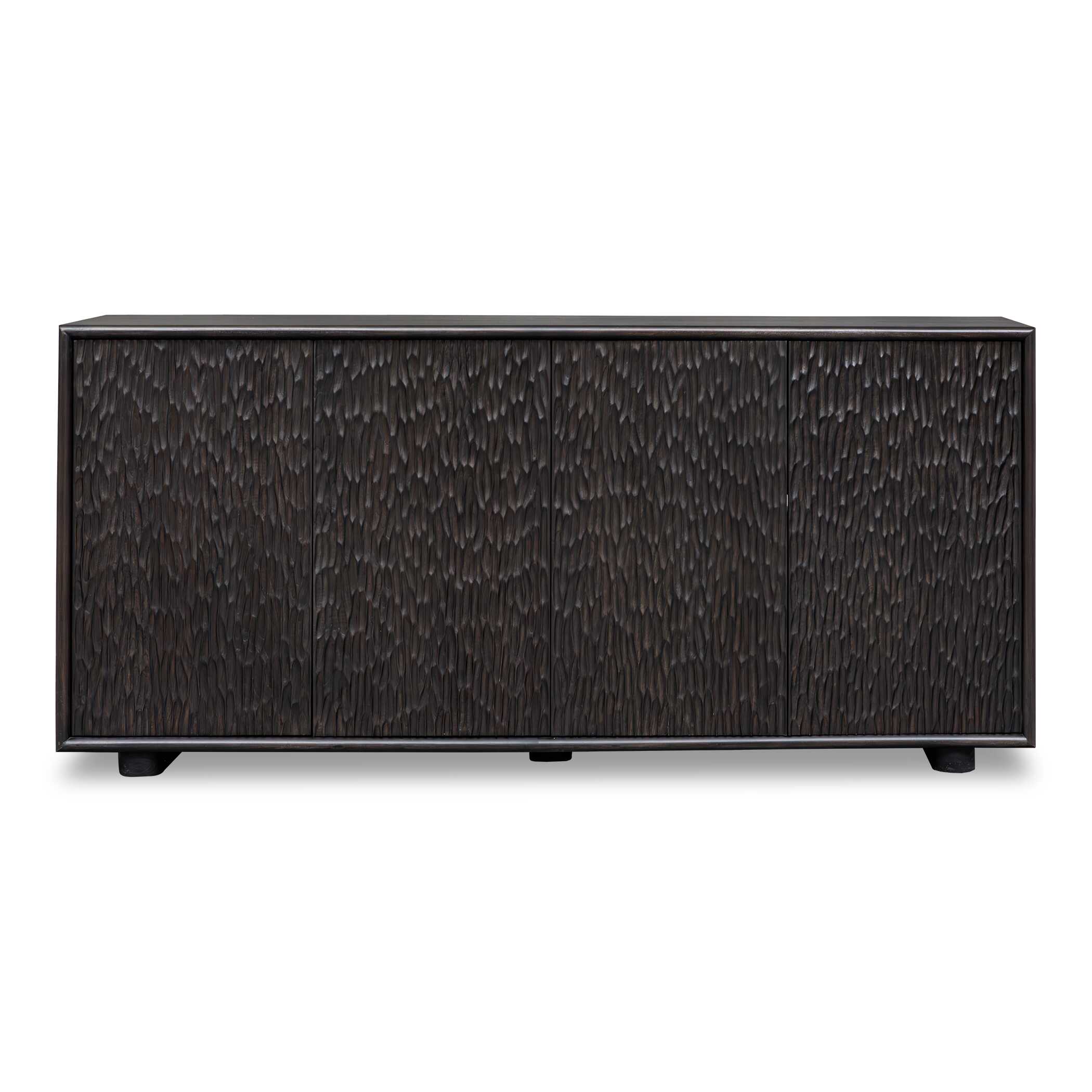 Uttermost Stevenson Wood 4 Door Cabinet