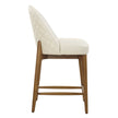 Uttermost Stitches Leather Counter Stool