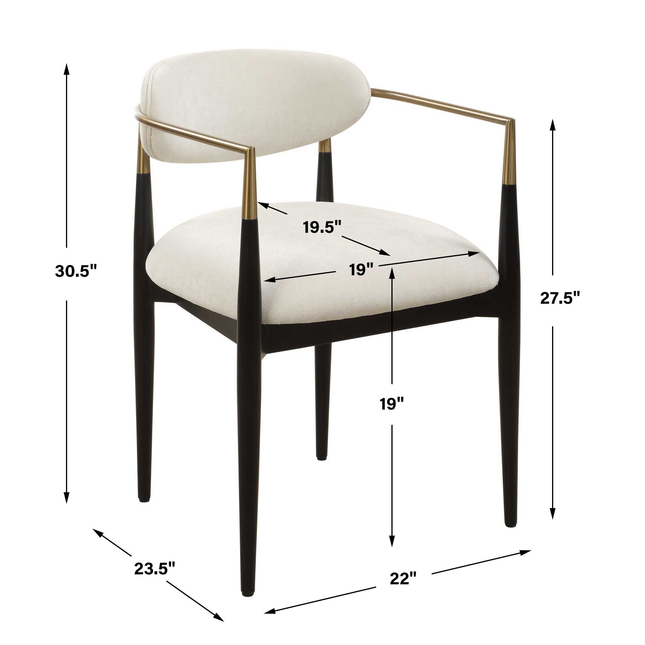 Uttermost Moxie Dining Arm Chair