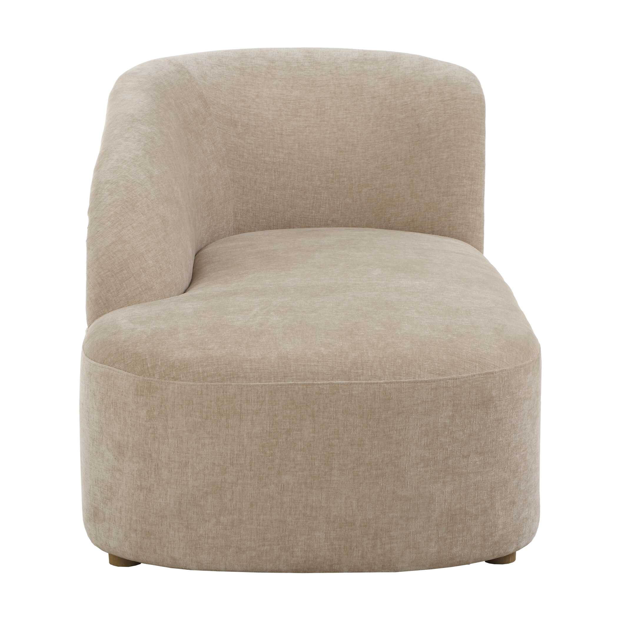 Uttermost Fae Arm Chaise Lounge