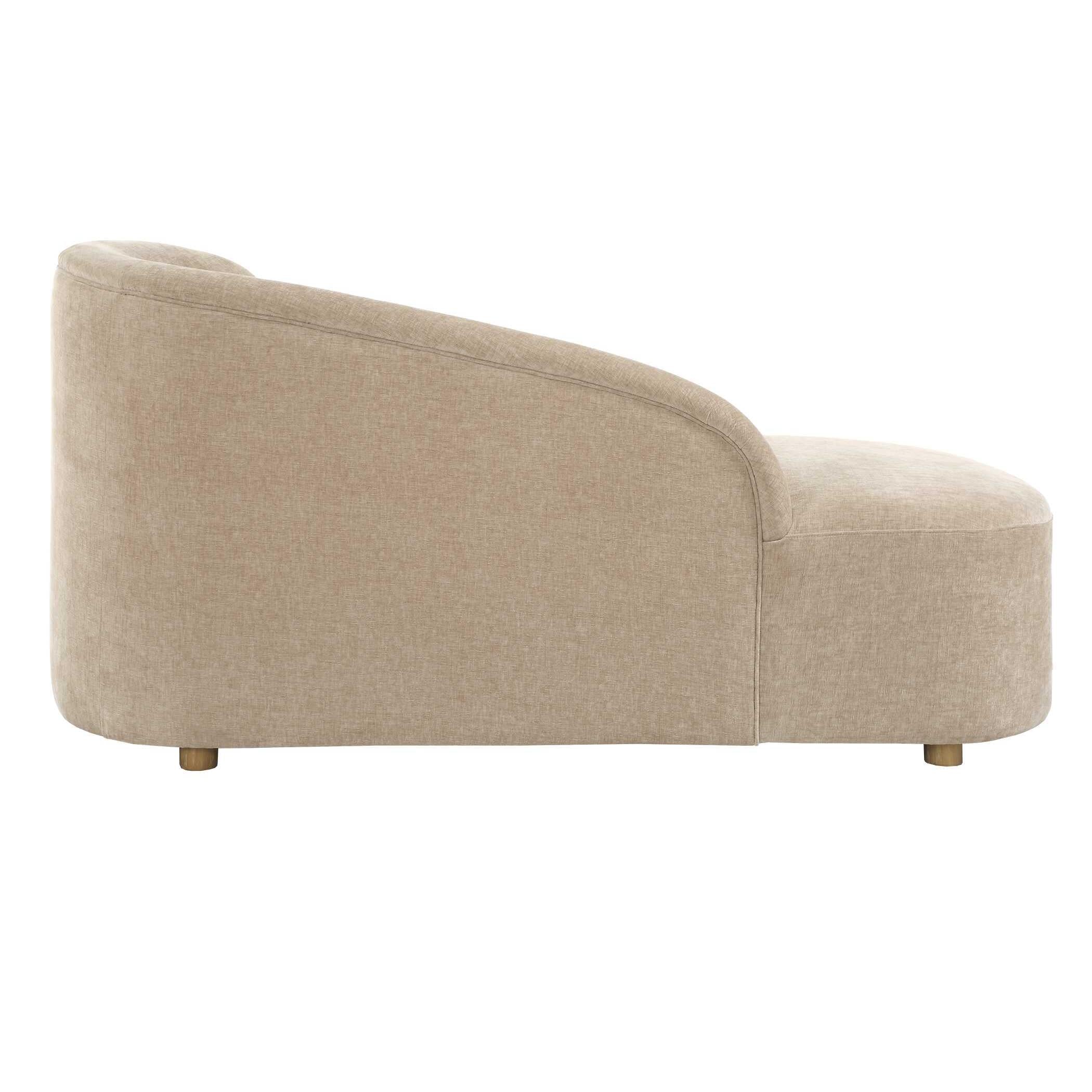 Uttermost Fae Arm Chaise Lounge