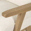 Uttermost Blakely White Dining Arm Chair