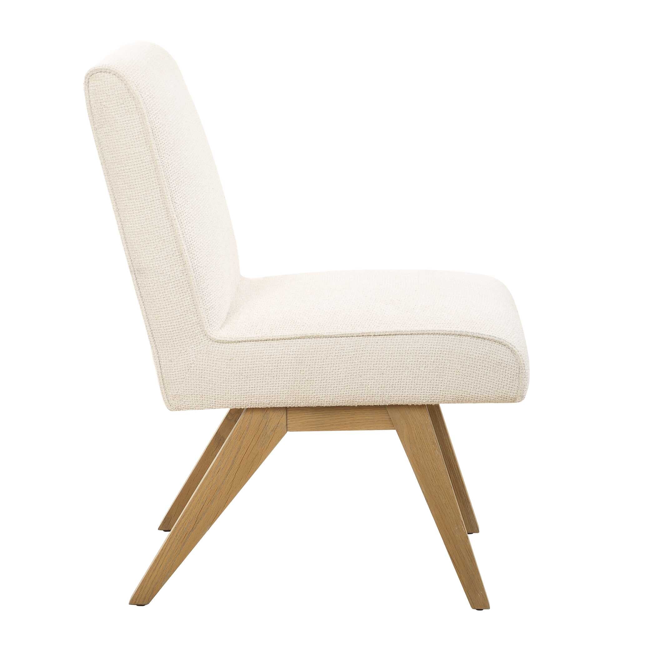 Uttermost Blakely White Armless Dining Chair
