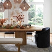 Uttermost Cecelia Oak Dining Table
