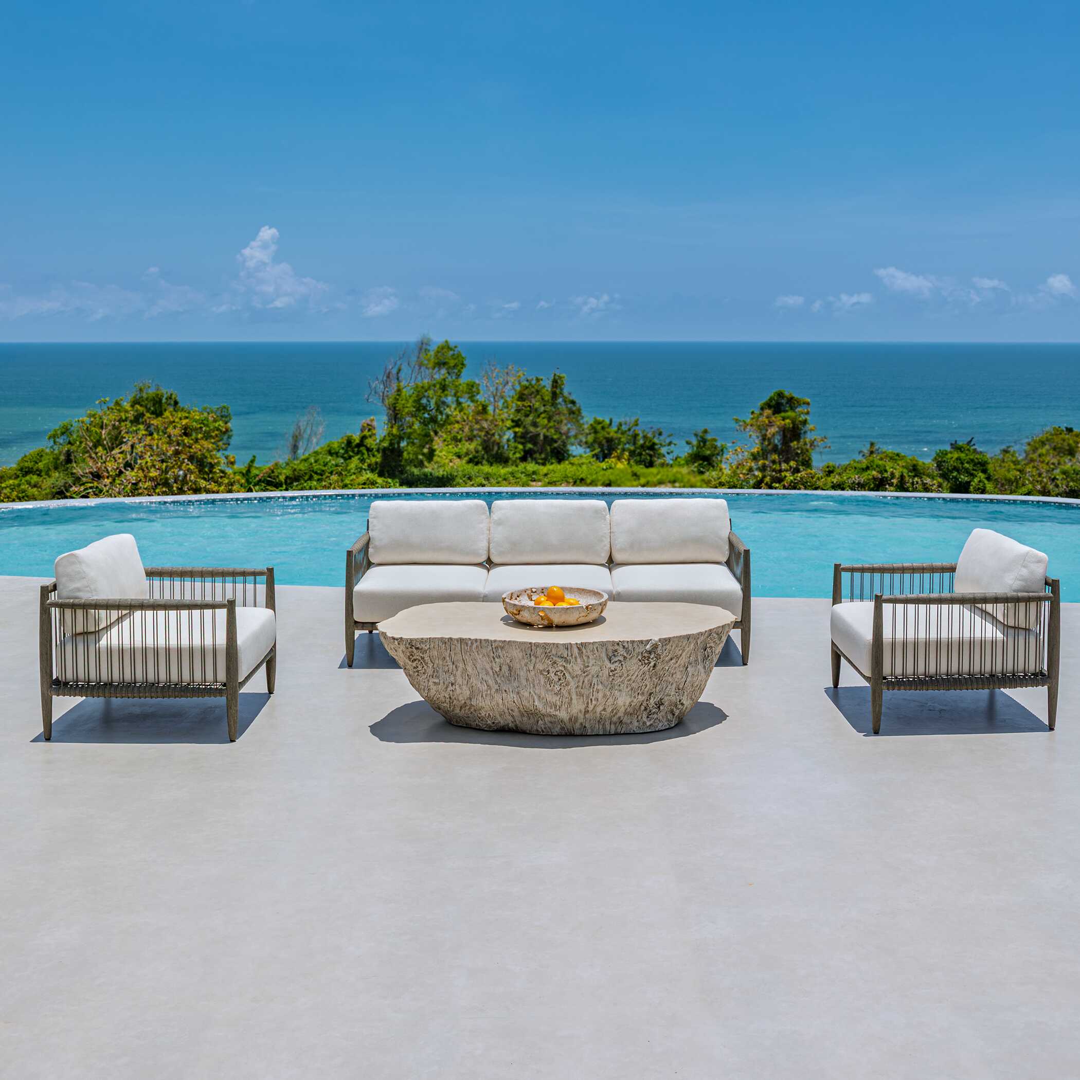 Uttermost Borneo Outdoor Lounge Chair