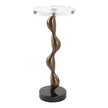 Uttermost Remolino Bronze Drink Table