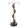 Uttermost Remolino Bronze Drink Table