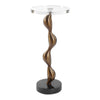 Uttermost Remolino Bronze Drink Table