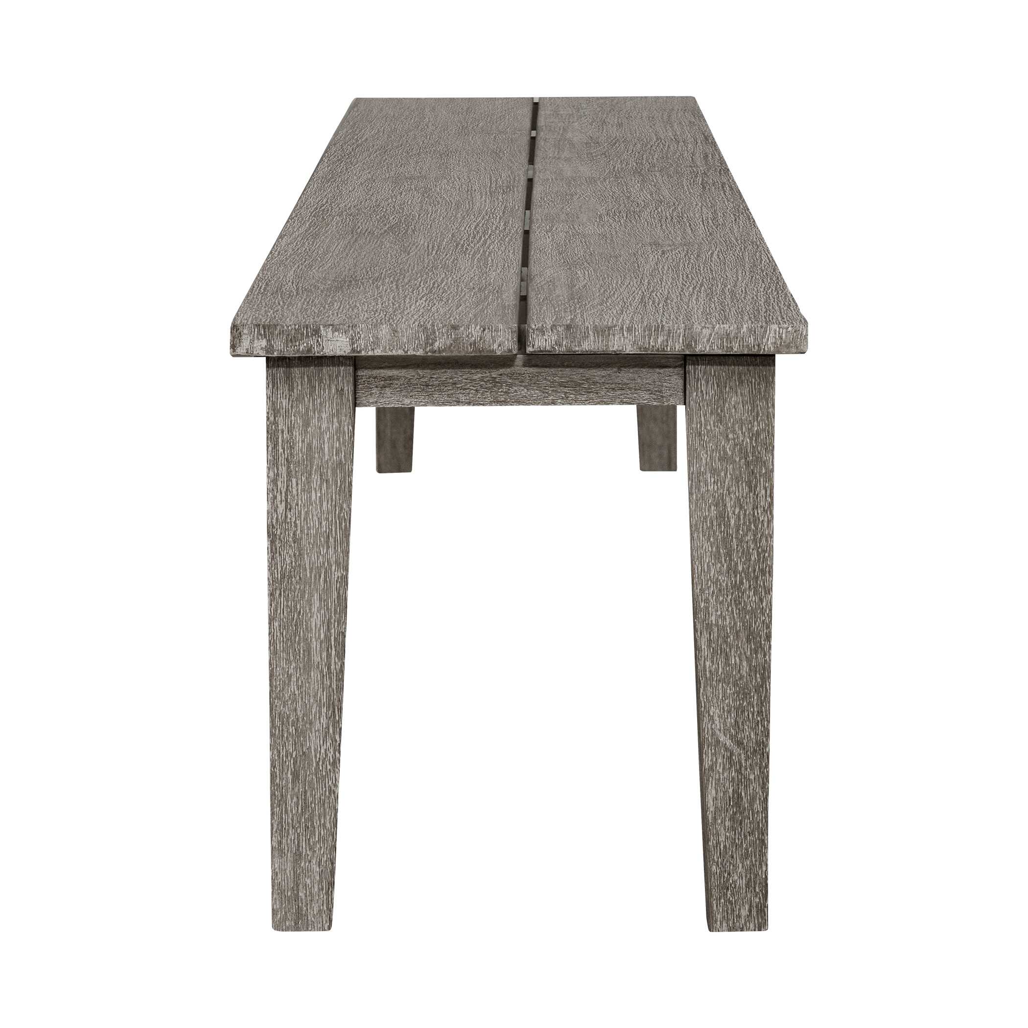 Uttermost Forsyth Dark Gray Outdoor Bench