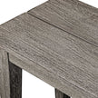 Uttermost Forsyth Dark Gray Outdoor Bench