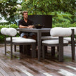 Uttermost Polanco Outdoor Aluminum Dining Table