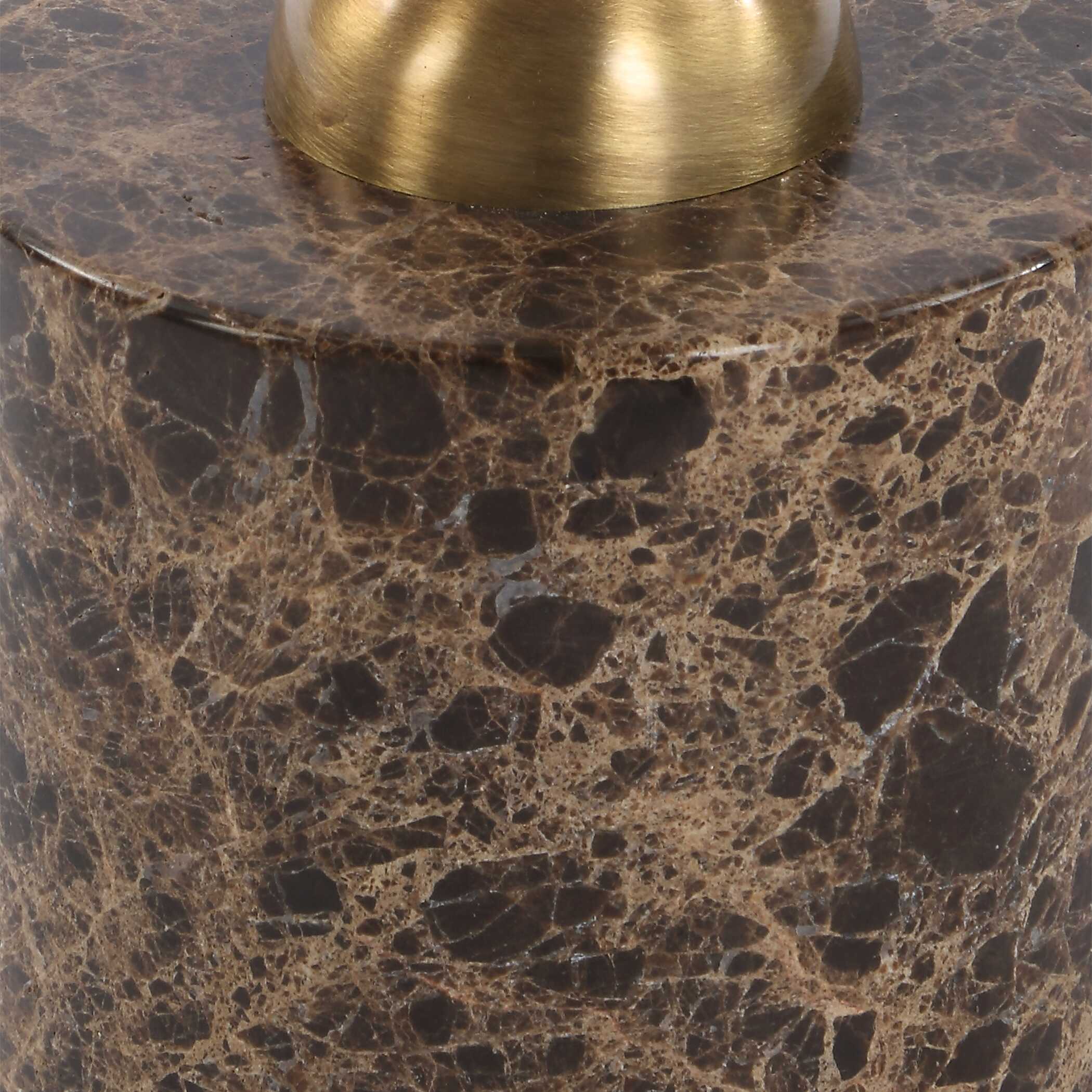 Uttermost Verlin Brass Drink Table