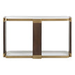 Uttermost Ryles Glass Console Table