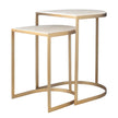Uttermost Lindon Travertine Nesting Tables - Set of 2